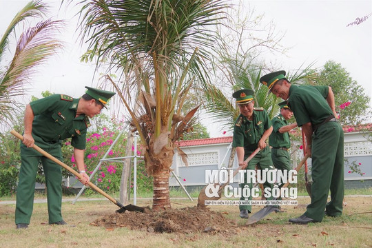 Bộ đội Biên phòng Bà Rịa - Vũng Tàu phát động “Tết trồng cây đời đời nhớ ơn Bác Hồ” Xuân Quý Mão 2023