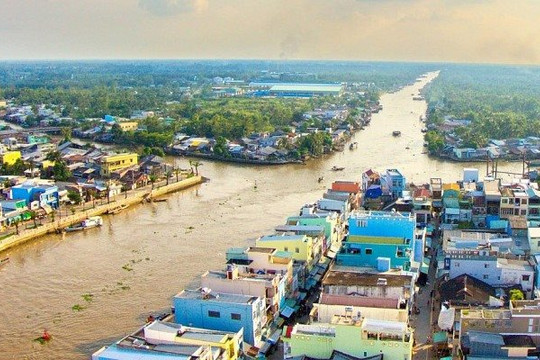Các đô thị vùng Đồng bằng sông Cửu Long tăng cường khả năng thích ứng biến đổi khí hậu