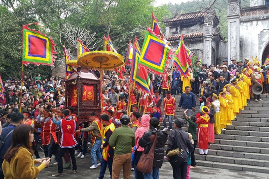 Thanh Hóa: Lễ hội đền Bà Triệu được công nhận là Di sản văn hóa phi vật thể quốc gia