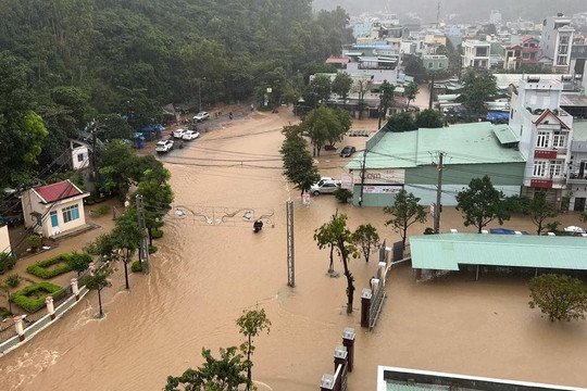 Bình Định công bố tình trạng ngập lụt ở Ghềnh Ráng