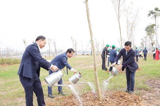 Bắc Giang trồng hơn 1000 cây xanh 