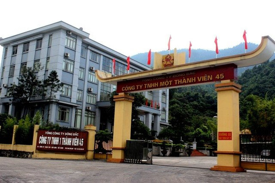Bắc Giang: Công ty 45 - Chi nhánh Tổng công ty Đông Bắc bị xử phạt 860 triệu đồng vì vi phạm các quy định của Luật BVMT