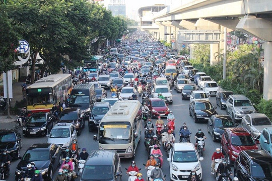 Hà Nội: Thí điểm tổ chức lại giao thông nút Lê Trọng Tấn - Quang Trung - Văn Khê