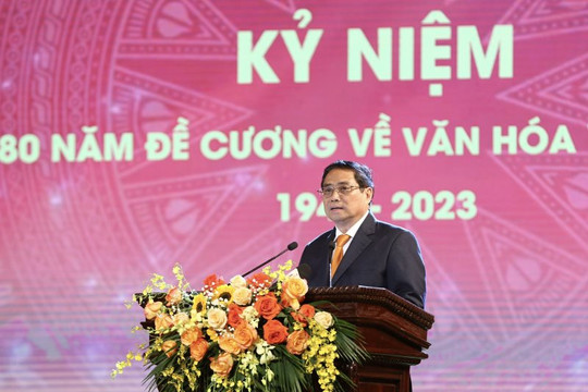 Thủ tướng Chính phủ Phạm Minh Chính: "Văn hóa phải được đặt ngang hàng với kinh tế, chính trị, xã hội”