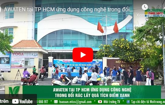 [VIDEO] AWATEN tại TP. HCM ứng dụng công nghệ trong đổi rác lấy quà tích điểm xanh