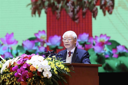 Toàn văn bài phát biểu của Tổng Bí thư Nguyễn Phú Trọng tại Lễ kỷ niệm 75 năm Công an nhân dân học tập, thực hiện Sáu điều Bác Hồ dạy
