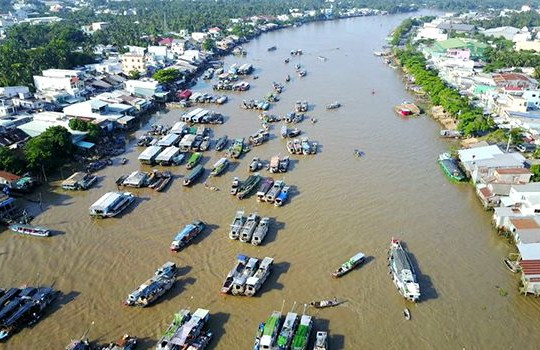 Quy hoạch đảm bảo an ninh nguồn nước lưu vực sông Cửu Long