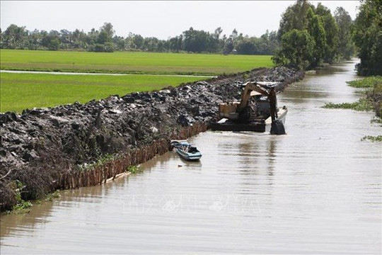 Xu thế xâm nhập mặn tại Đồng bằng sông Cửu Long tiếp tục gia tăng