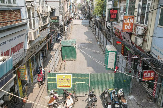 Hà Nội cấm phương tiện lưu thông trên đường Lương Thế Vinh trong gần 9 tháng