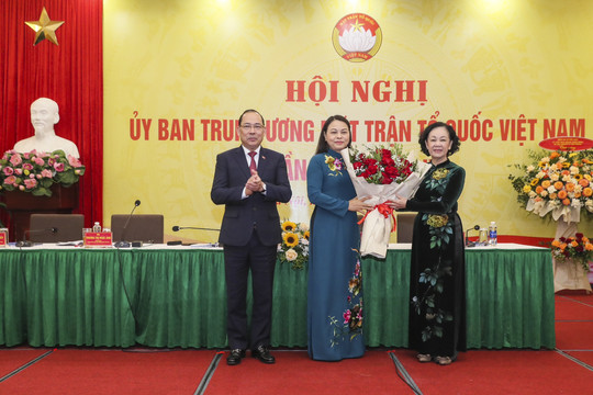 Bà Nguyễn Thị Thu Hà làm Phó Chủ tịch, Tổng thư ký Ủy ban TW MTTQ Việt Nam