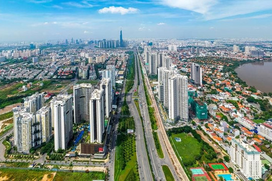 Tỷ lệ đô thị hóa của Việt Nam đến năm 2045 sẽ nằm trong nhóm trung bình cao của Châu Á