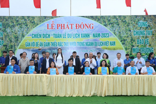 Ninh Bình phát động chiến dịch “Tuần lễ du lịch xanh” năm 2023