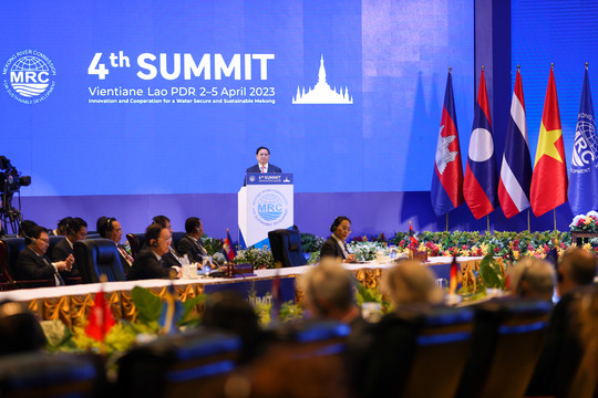 Thủ tướng Phạm Minh Chính đưa ra 6 đề xuất về định hướng hợp tác của Uỷ hội trong thời gian tới
