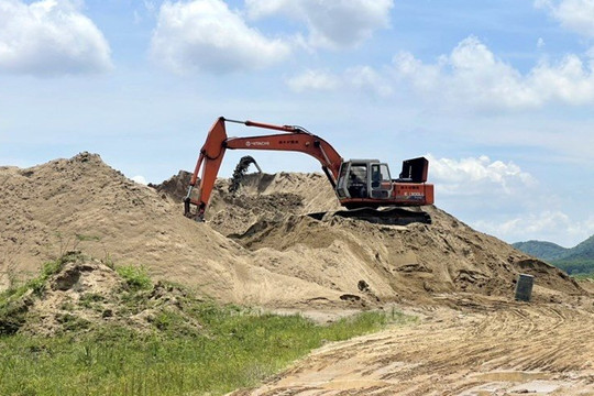 Đắk Nông: Huyện Krông Nô cảnh báo việc rao bán mỏ cát trái phép 