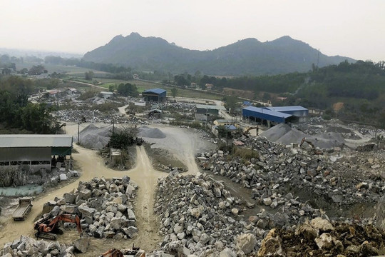 Thanh Hóa: Xử phạt gần 300 triệu đồng đối với Công ty Bình Minh vì vi phạm khai thác khoáng sản