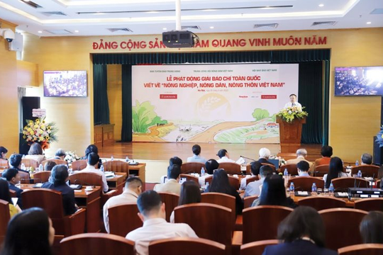 Phát động Giải báo chí toàn quốc viết về nông nghiệp, nông dân, nông thôn Việt Nam" năm 2023