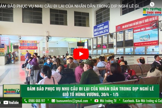 [VIDEO] Hà Nội: Đảm bảo phục vụ nhu cầu đi lại của nhân dân trong dịp nghỉ lễ Giỗ tổ Hùng Vương, 30/4 – 1/5