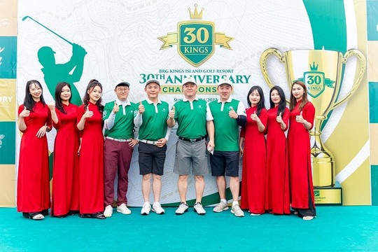 Tổ hợp sân gôn Kings Island Golf Resort chào đón tuổi 30 với sự kiện “30th Anniversary Championship”