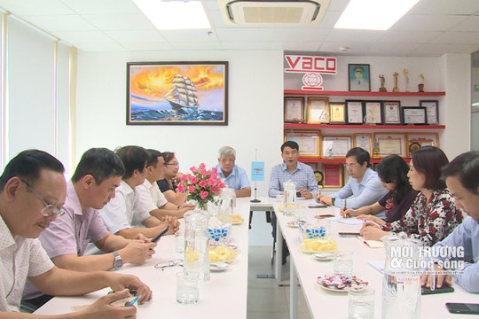 Hội Nước sạch và Môi trường Việt Nam thăm và làm việc với Công ty TNHH Kiểm toán VACO
