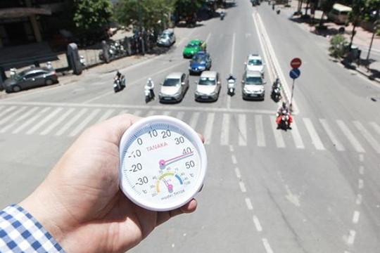 Dự báo thời tiết Hà Nội ngày 18/5: Nắng nóng gay gắt, có nơi trên 40 độ C