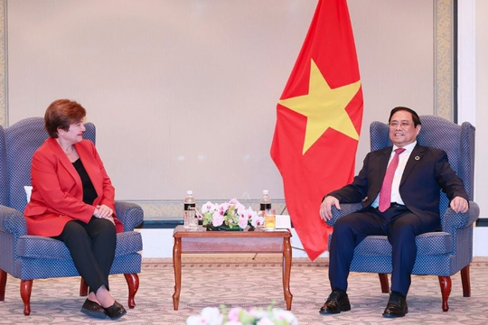 Thủ tướng Phạm Minh Chính đề nghị IMF tiếp tục tư vấn chính sách tiền tệ cho Việt Nam