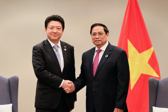 Thủ tướng Chính phủ đề nghị AEON tăng cường nhập khẩu, đưa hàng hóa Việt Nam tham gia vào chuỗi cung ứng toàn cầu
