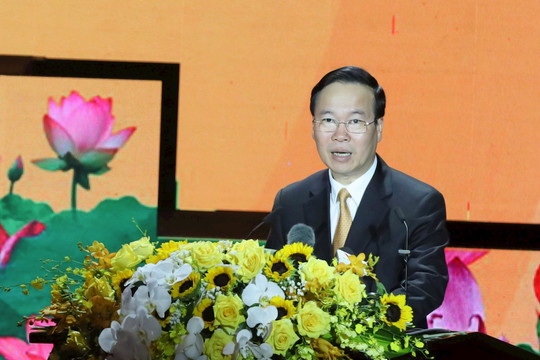 Chủ tịch nước dự Lễ kỷ niệm 60 năm Ngày Bác Hồ về thăm tỉnh Nam Định