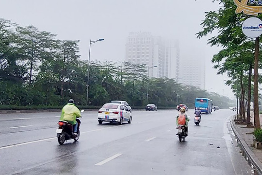 Dự báo thời tiết Hà Nội ngày 24/5: Nhiều nơi có mưa rào và dông