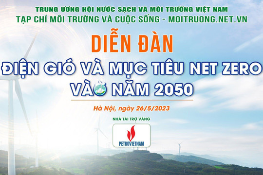 Sắp diễn ra Diễn đàn: "Điện gió và mục tiêu Net Zero năm 2050"