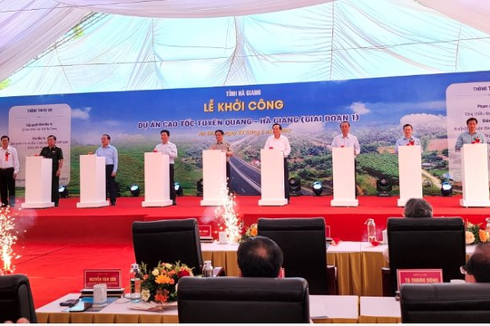 Hà Giang: Khởi công dự án cao tốc Tuyên Quang – Hà Giang