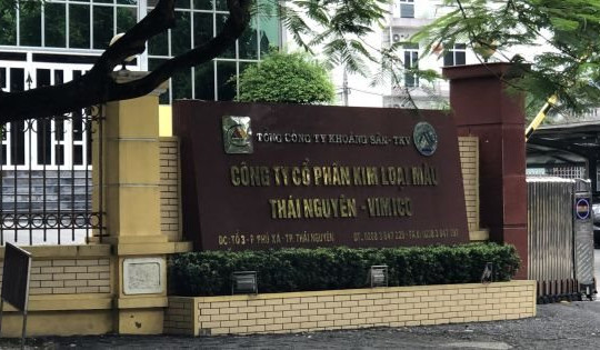 Công ty CP Kim loại màu Thái Nguyên - Vimico bị xử phạt gần 450 triệu đồng vì vi phạm Luật bảo vệ môi trường