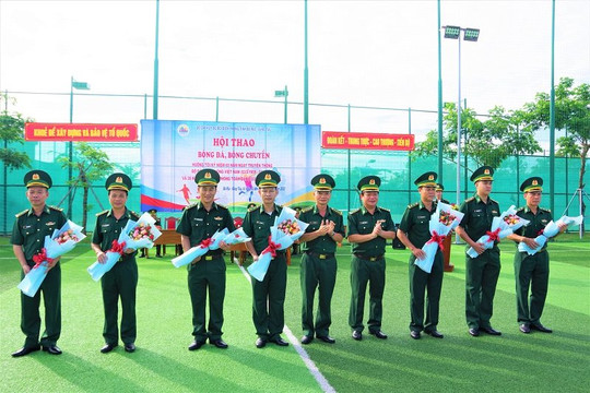 Khai mạc Hội thao Bóng đá, Bóng chuyền trong BĐBP tỉnh Bà Rịa - Vũng Tàu năm 2023