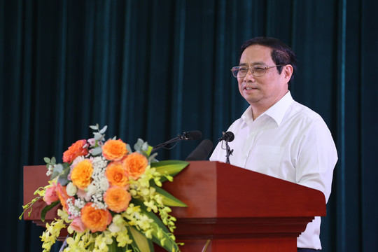 Thủ tướng Phạm Minh Chính: Người làm báo cống hiến nhiều hơn nữa cho sự nghiệp cách mạng của Đảng, Nhà nước và nhân dân ta