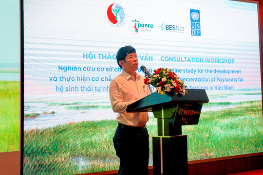 Thúc đẩy cơ chế chi trả dịch vụ hệ sinh thái tự nhiên ở Việt Nam