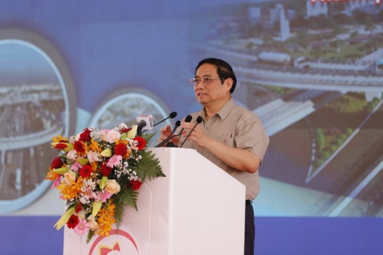 Thủ tướng Chính phủ chủ trì lễ khởi công ba dự án trọng điểm ngành giao thông