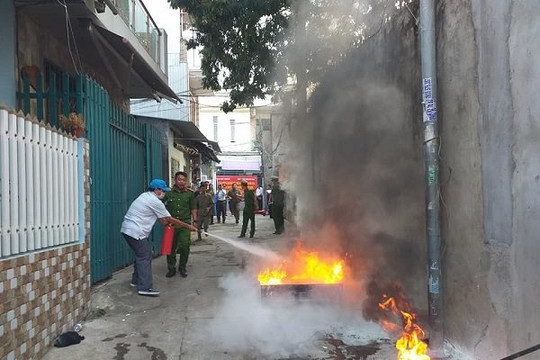 Đà Nẵng chủ động phòng cháy, chữa cháy ở các khu dân cư