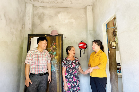 Quảng Nam: Hỗ trợ xây dựng 67 phòng, chòi tránh trú bão lũ tại huyện Nông Sơn