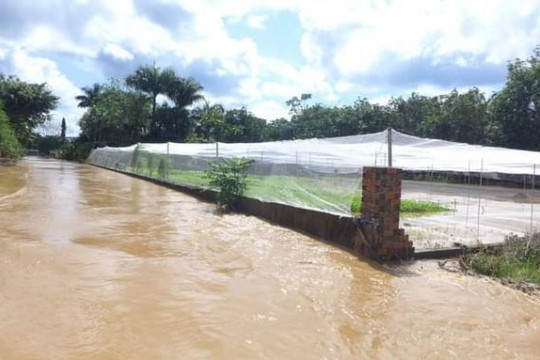 Thái Nguyên: Suối Thác Lạc không đảm bảo thoát lũ mùa mưa