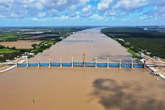 Xâm nhập mặn ở Đồng bằng sông Cửu Long đến sớm và gay gắt hơn