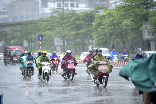 Dự báo thời tiết Hà Nội ngày 20/07/2023: Đêm và sáng có mưa