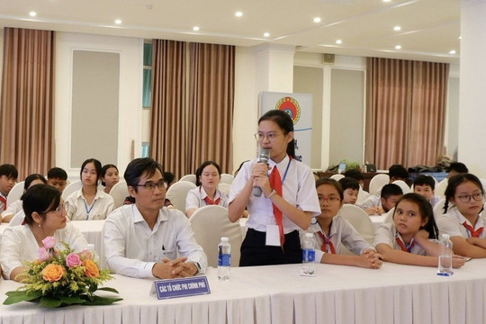 Trẻ em Quảng Nam tham gia xây dựng môi trường sống an toàn, thân thiện, lành mạnh