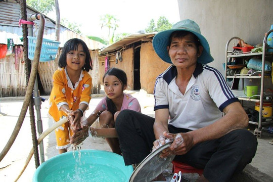 Hiệu quả từ chương trình cho vay đầu tư nước sạch và vệ sinh môi trường nông thôn ở Ninh Thuận