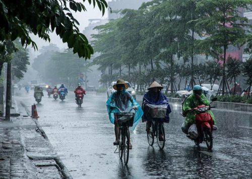 Dự báo thời tiết Hà Nội ngày 7/8/2023: Có mưa rào và dông