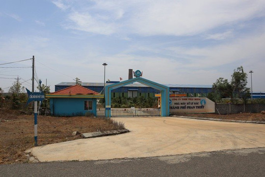Nhà máy xử lý rác ở Bình Thuận xây xong đóng cửa nằm chờ
