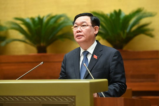 Toàn văn phát biểu của Chủ tịch Quốc hội Vương Đình Huệ mở đầu phiên chất vấn và trả lời chất vấn