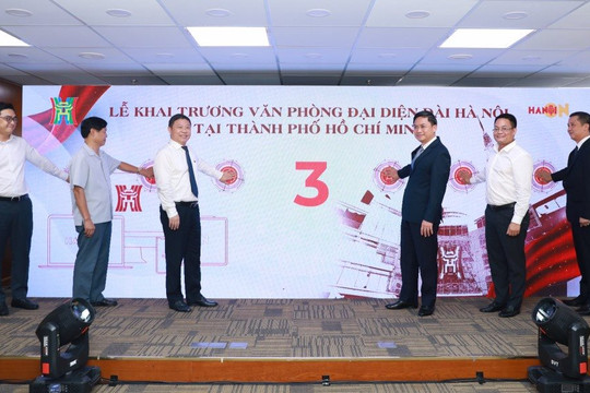 Đài Phát thanh và Truyền hình Hà Nội khai trương văn phòng đại diện tại TP. Hồ Chí Minh