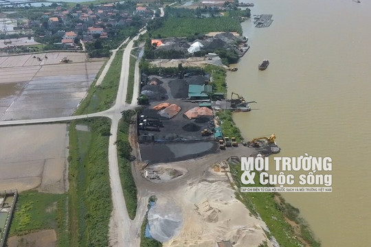 Quế Võ (Bắc Ninh): Thực trạng và tác động đến môi trường của các bến bãi trong mùa mưa bão