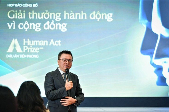 Công bố Giải thưởng Hành động vì Cộng đồng – Human Act Prize 2023 với chủ đề “Dấu ấn tiên phong”