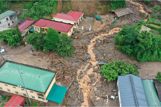Cảnh báo lũ quét, sạt lở, sụt lún đất tại 10 tỉnh, thành ở Bắc Bộ