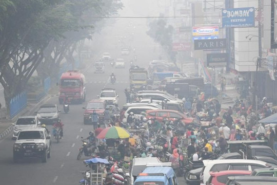 Gần 70.000 người tại Indonesia bị ảnh hưởng sức khỏe do ô nhiễm không khí